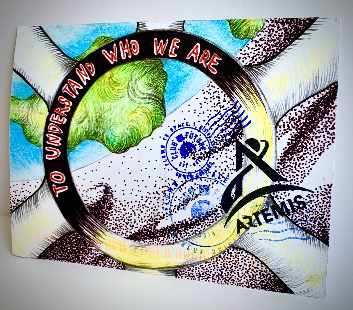 Science and Research Club (SRC) (@gchs_src) on Twitter photo This postcard came back from space via Postcards To Space program! 25K postcards soared to space and back via <a href="/clubforfuture/">Club for the Future</a> , <a href="/blueorigin/">Blue Origin</a> , and <a href="/NewShepard/">ET</a> STEM collaboration.
If you want to be part of their next trip, keep your 👀 peeled for the news! <a href="/Karl__Reiter/">Karl Reiter</a> @MongieGCHS This postcard came back from space via Postcards To Space program! 25K postcards soared to space and back via <a href="/clubforfuture/">Club for the Future</a> , <a href="/blueorigin/">Blue Origin</a> , and <a href="/NewShepard/">ET</a> STEM collaboration.
If you want to be part of their next trip, keep your 👀 peeled for the news! <a href="/Karl__Reiter/">Karl Reiter</a> @MongieGCHS