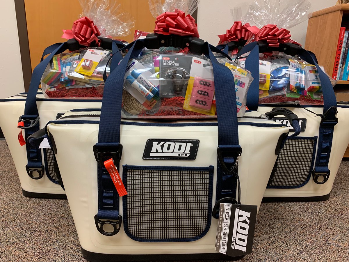 Seguin ISD teachers, this one is for you! 

Enter our giveaway and win one of these coolers filled with school supplies from <a href="/HEBSeguin/">H-E-B-Seguin</a>.

1. Follow SeguinISD
2. Retweet this post
3. Tweet a photo and description of something astounding happening in Seguin ISD!

#1Heart1Seguin