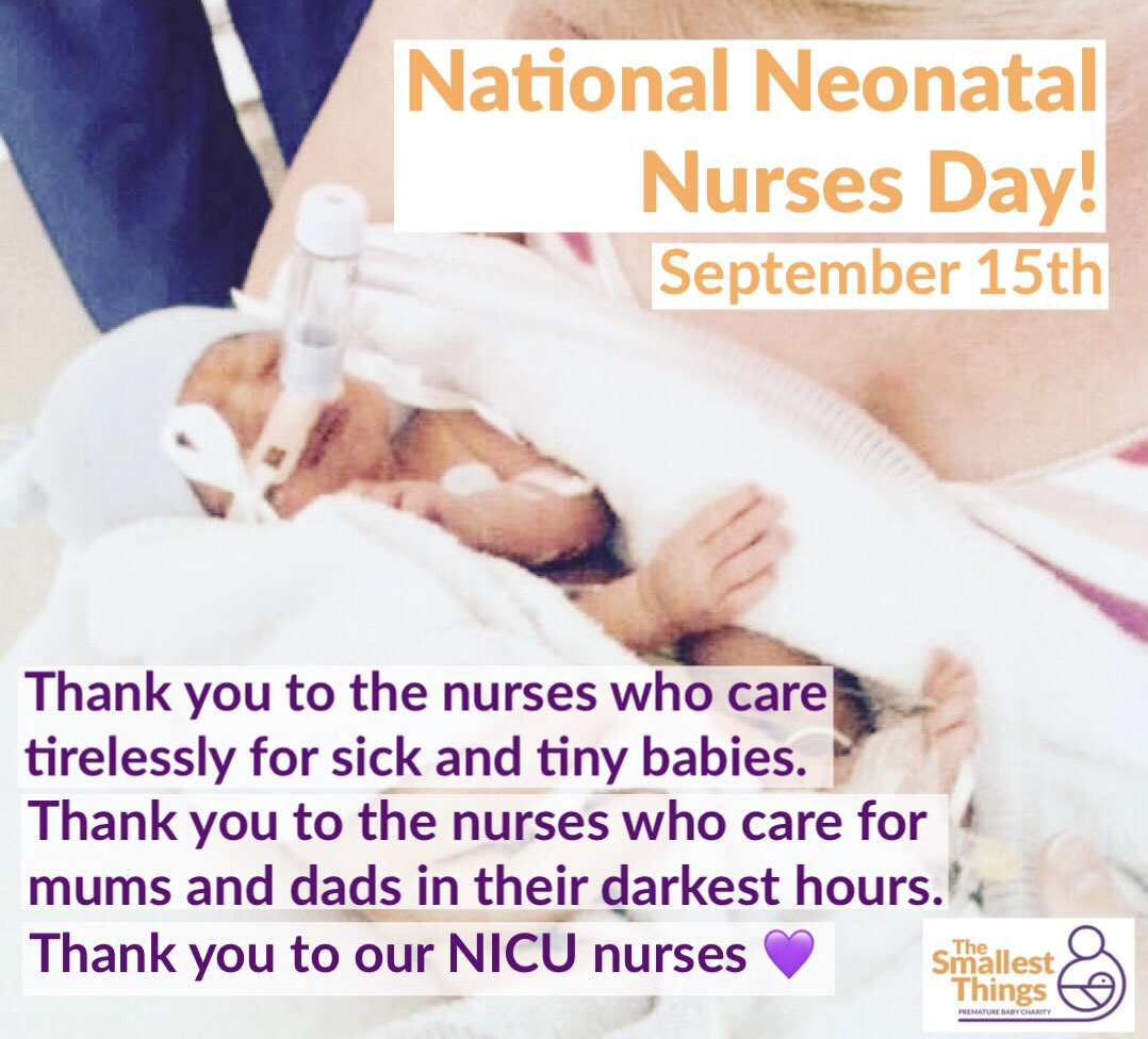 National Neonatal Nurses Day September 15th The Ultimate