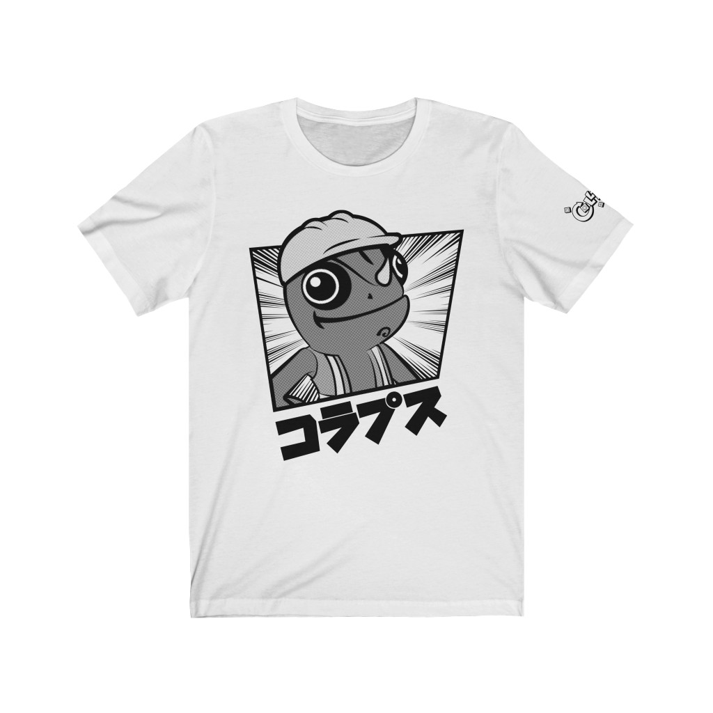 WraithGames's tweet photo. September's 'For a Cause' shirt is Leon Manga Panel. We'll be donating our proceeds from this design to @AnimatorSupport, who work towards improving the standard of living for animators in Japan.

https://t.co/1gnajq87Vy https://t.co/VWJaAURKBH