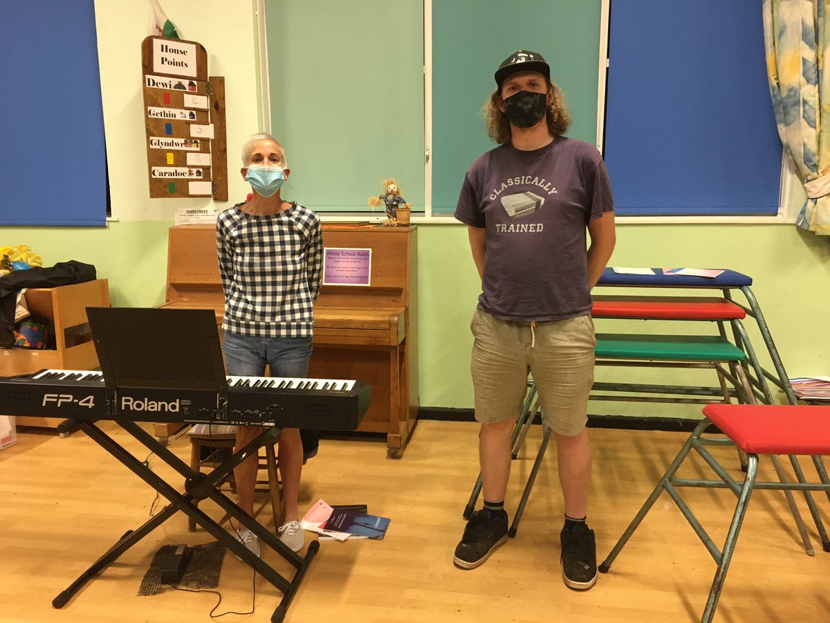 We had our first practice in over 18 months tonight, and it was fab to be back together again and singing, and we sounded not too bad considering! We were ably led by Gareth as our new MD and Sara our new pianist.