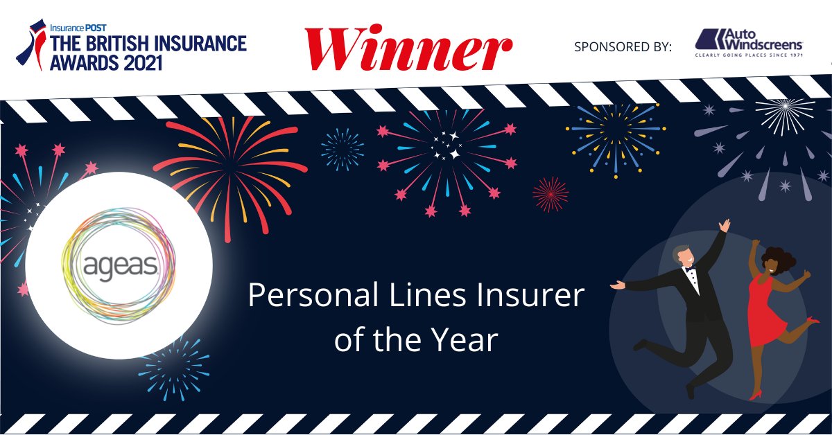 Personal Lines Insurer of the Year Award goes to Ageas Group! <a href="/AgeasGroup/">Ageas Group</a>

Category sponsored by: <a href="/AutoWindscreens/">Auto Windscreens</a>

#BIA2021