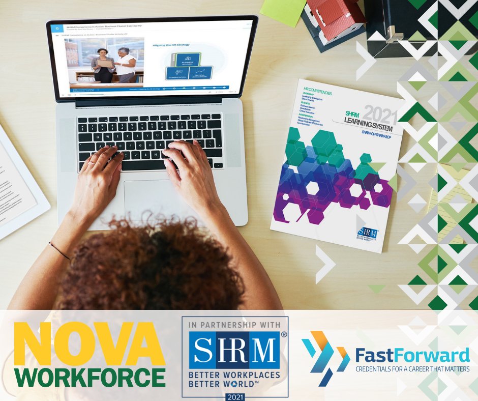 NOVAWorkforce's tweet photo. It’s not too late to reach your #SHRMCertification goals in 2021! Let NOVA help you get there. Join our upcoming course to get exam ready: https://t.co/odZr5lbjps #HR https://t.co/kxWwvGm6kO