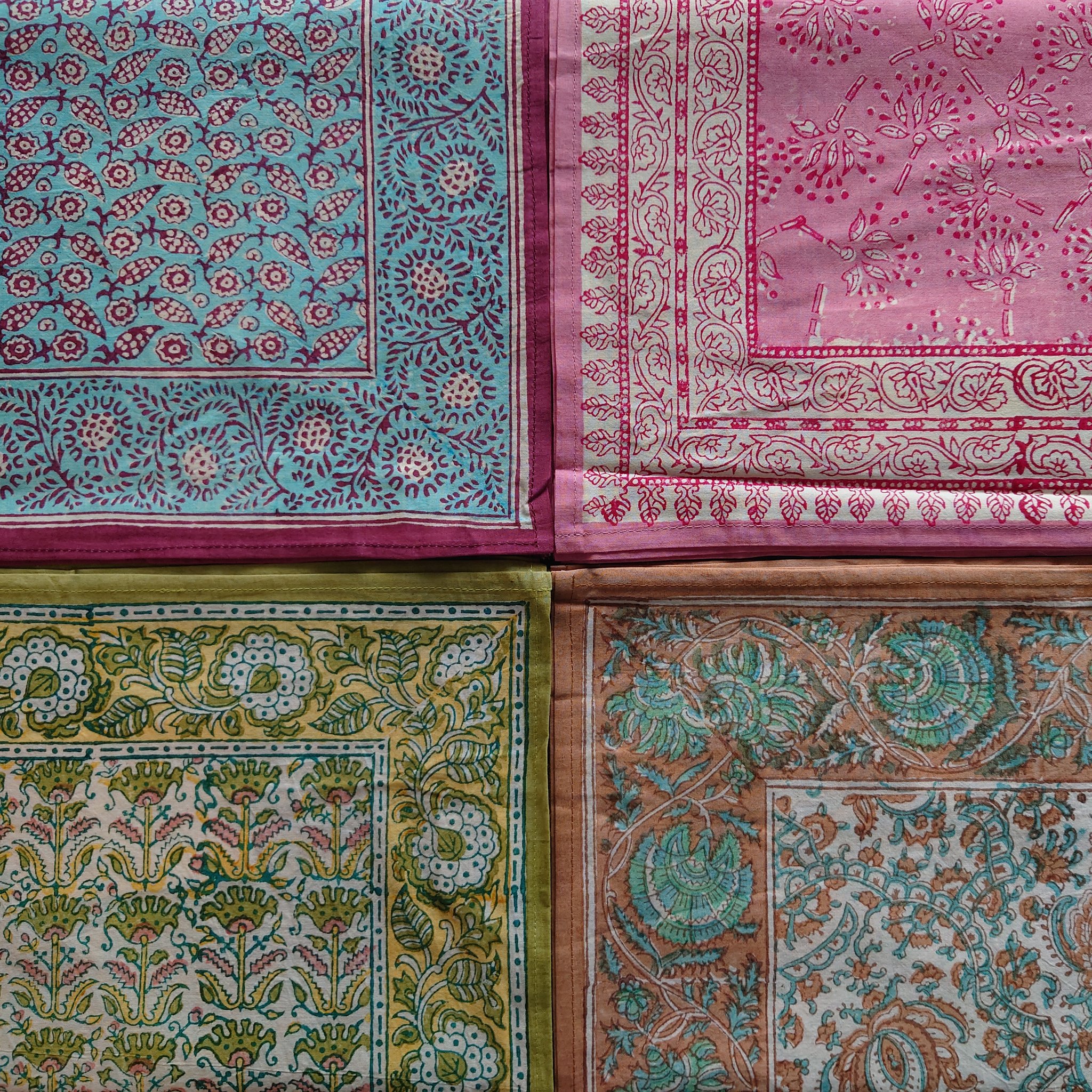 Twitter এ Asianmealのヨーコさん インドのバンダナ 新柄欠品柄など入荷しましたのでご紹介 21 9 16 植物柄その2 インド綿100 職人さんが一枚一枚木版でプリントした製品です 実用性を考えた 落ちにくい染料が使ってあります Asianmeal商品案内 インド