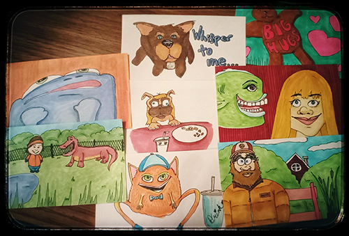DrawnOddly's tweet photo. Always doodlin'. #drawings #doodles https://t.co/AhpmbSZLlK