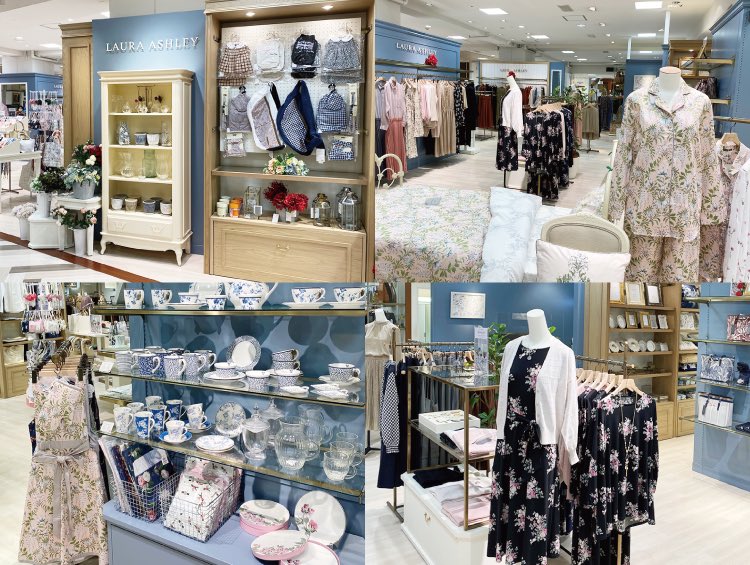 تويتر Laura Ashley ローラアシュレイ 日本公式ショップ على تويتر こんにちは ローラ アシュレイです 本日9 16 木 名鉄百貨店 本店にオープンしました お近くにお越しの際はぜひご来店ください ローラ アシュレイ 名鉄百貨店 本店 本館4f 10 00 00