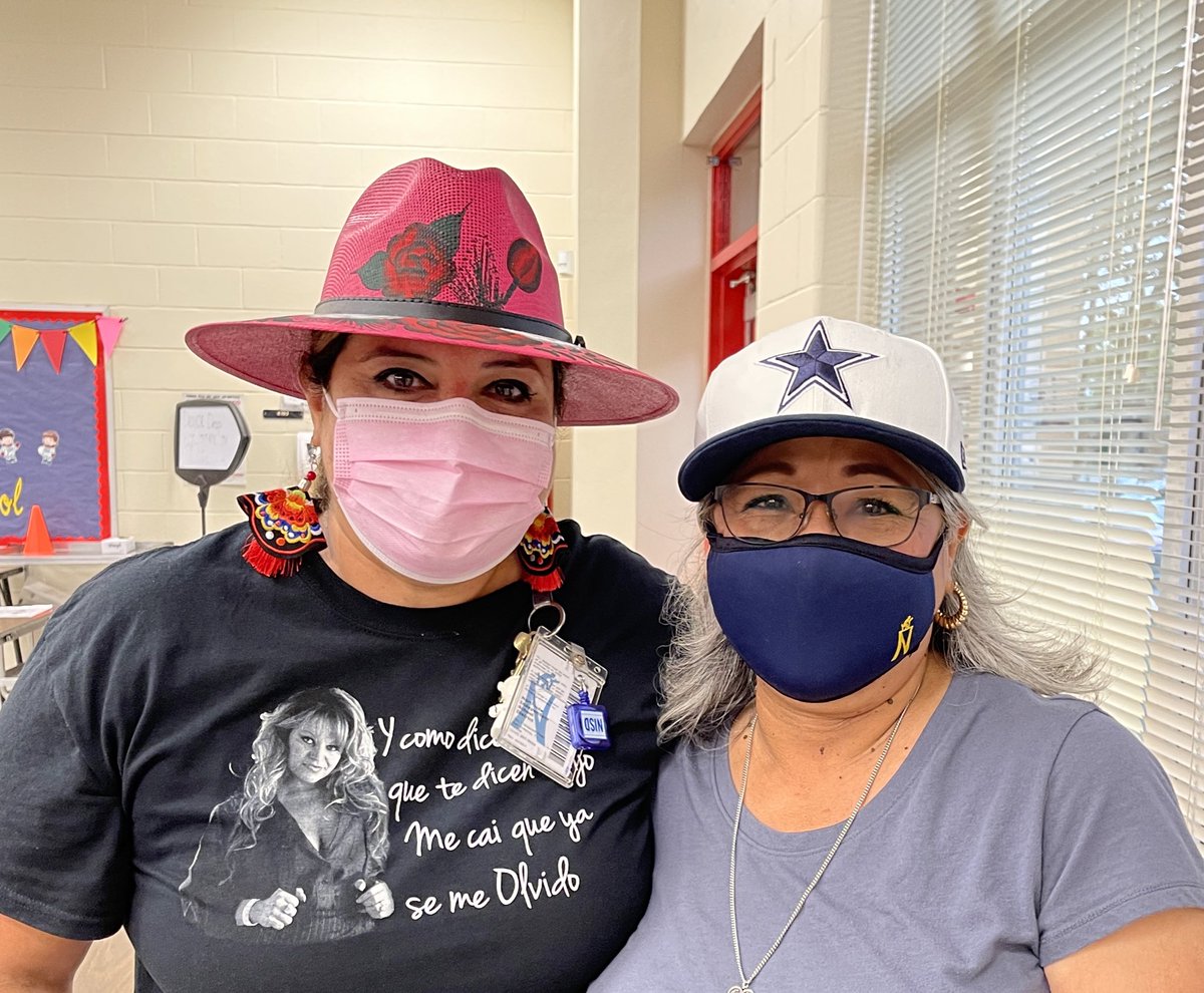 Ms_Goodday's tweet image. Celebrating freedom @NISDGlenn with our hats! We honored our armed forces today. 🚀🚀🚀¡Celebrando libertad con nuestras gorras! Honramos a nuestras fuerzas armadas. @michelleRfine @JGELEMVP