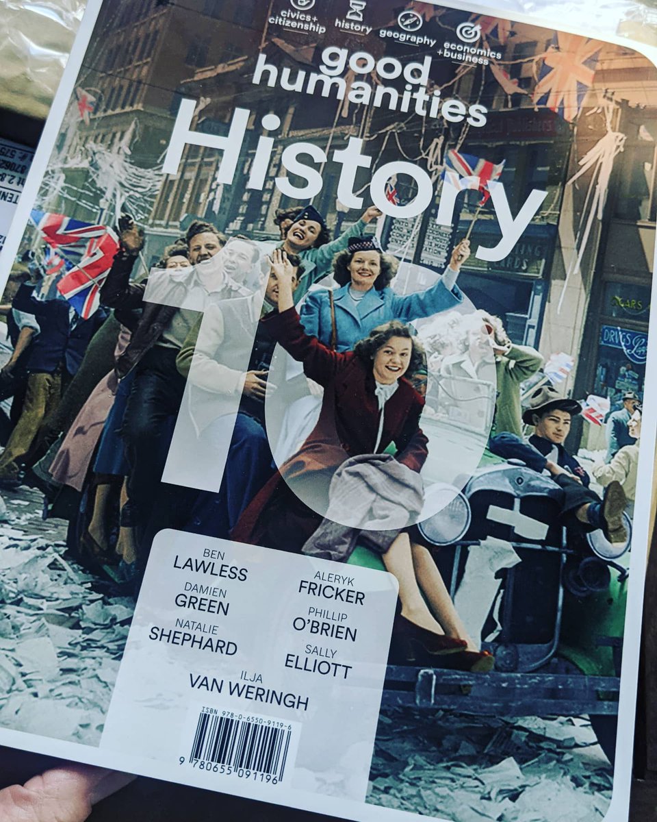 Thanks for my parcel <a href="/MatildaEd_AU/">Matilda Education</a> one holiday read I'll gladly partake in. <a href="/vanweringh/">Ilja van Weringh</a> and <a href="/ShephardNatalie/">Natalie Shephard</a> thanks for your unwavering support &amp; confidence in me. Awesome result @LawlessLearning <a href="/alspeaksback/">Aleryk Fricker</a>  #australianhistory #historyteacher #goodhumanities #vicCurriculum