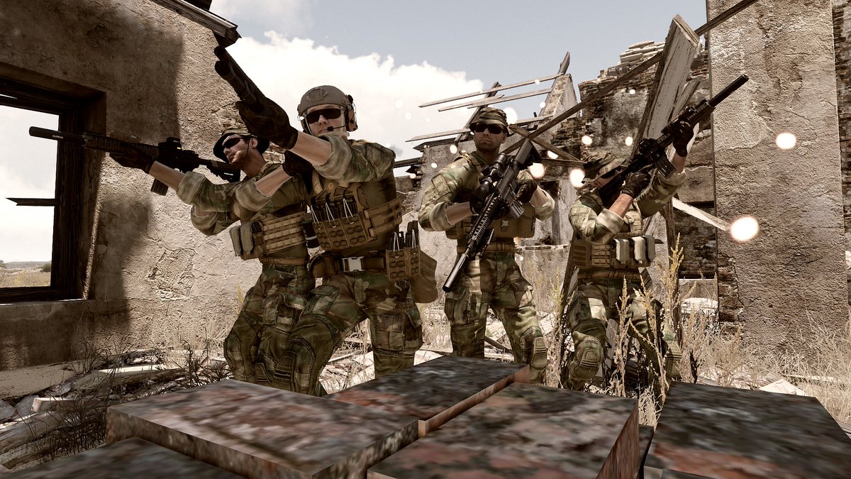 CyphasC's tweet image. No context, just messing around and getting back into the swing of things

#Arma3 #screenshots #artofwar