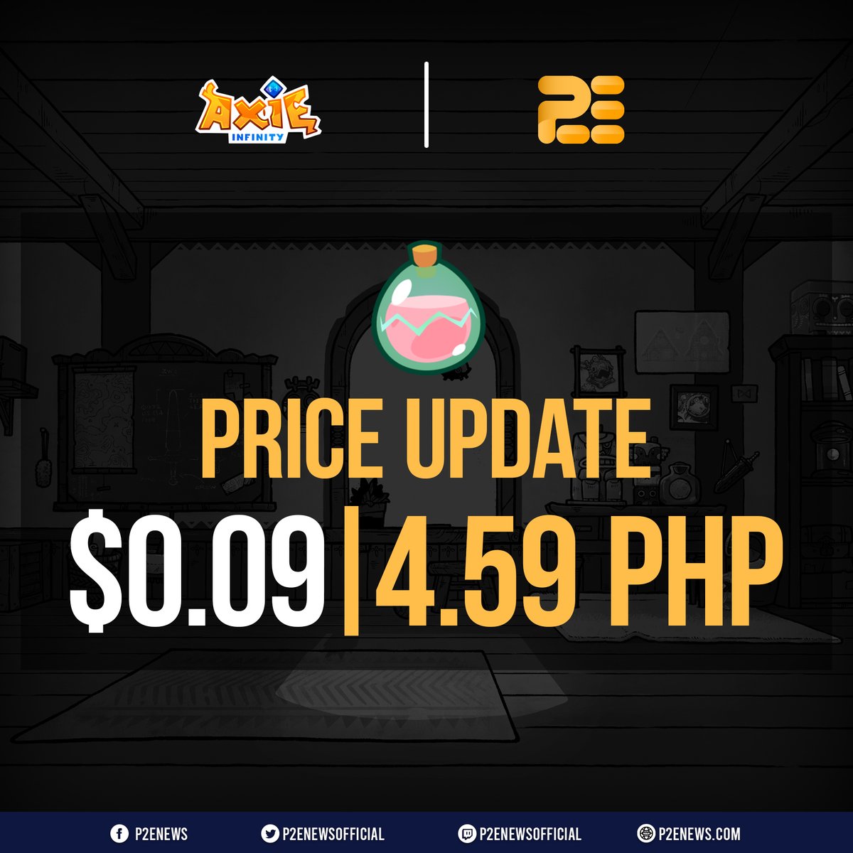 P2ENewsOfficial's tweet image. $SLP breaks the 0.09c barrier, is it going up or down from here?