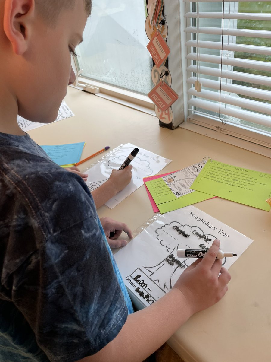 Jenn_Tidwell17's tweet photo. Today students started stations! Students even clapped at the end of class. We focused on small group instruction, vocabulary, digital nonfiction lessons, and S’s where introduced to morphology trees. It was a great day of learning ❤️ #TheWestWay @wescullman https://t.co/GsWk7ISF3y
