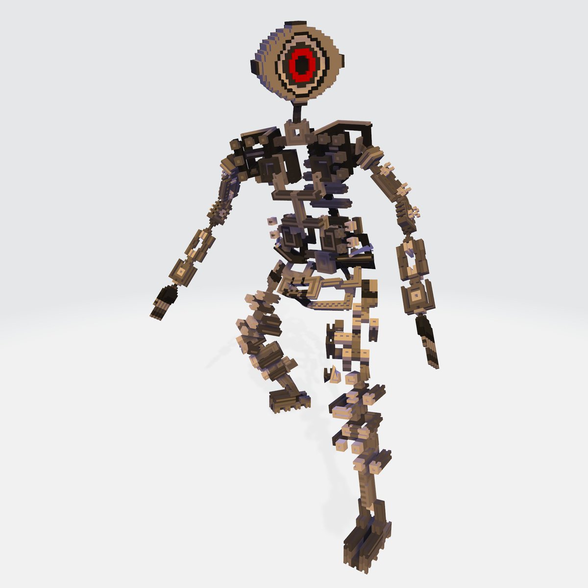We still have some Alpha Roxel available, grab your working #metaverse avatar : opensea.io/collection/rox… 
<a href="/SomniumSpace/">Somnium Space</a> <a href="/TheSandboxGame/">The Sandbox</a> 
Fair Random Auction for this steel surveillance OG Roxel on Discord discord.gg/v9ucXWDBjk
opensea.io/assets/0x495f9…