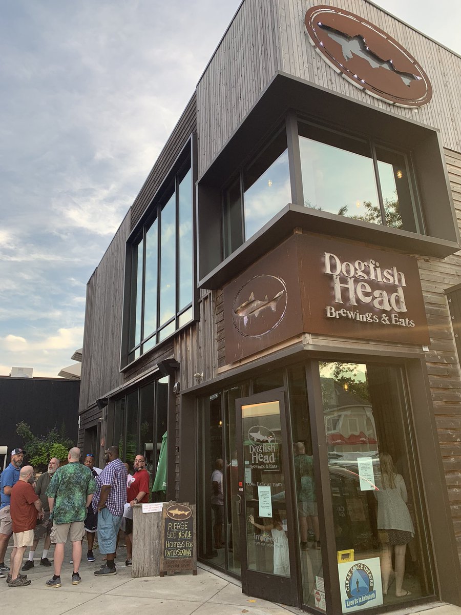 Beer and Benevolence in progress! Stop by the <a href="/dogfishbeer/">Dogfish Head Brewery</a> pub in Rehoboth til 8pm and a portion of your check is donated to the Bears! Thank you, <a href="/dogfishbeer/">Dogfish Head Brewery</a> !!!