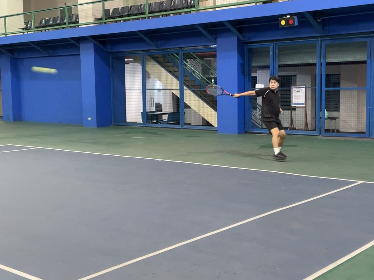 sarchavez's tweet image. back to the #hardcourt ! #alertlevel4 #Tennis