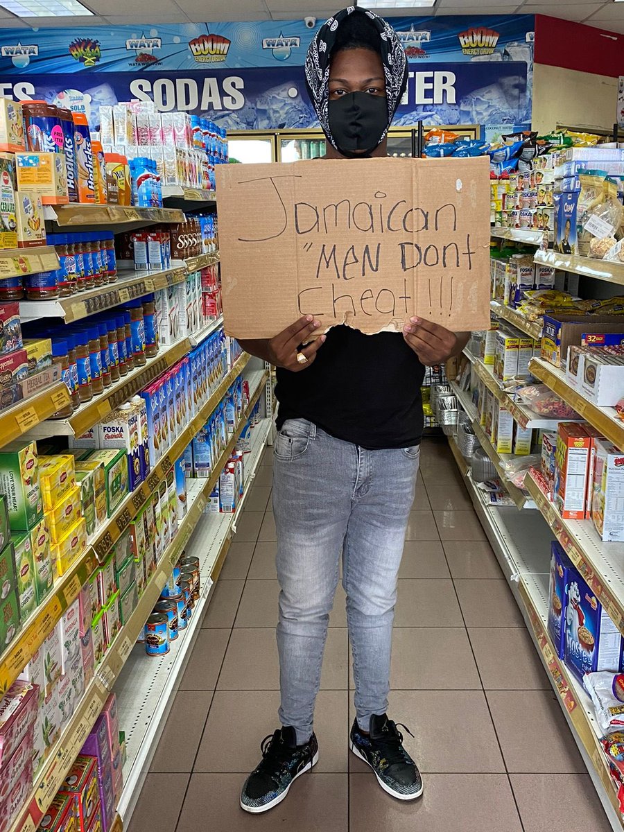 Join the campaign #JamaicanMenDontCheat