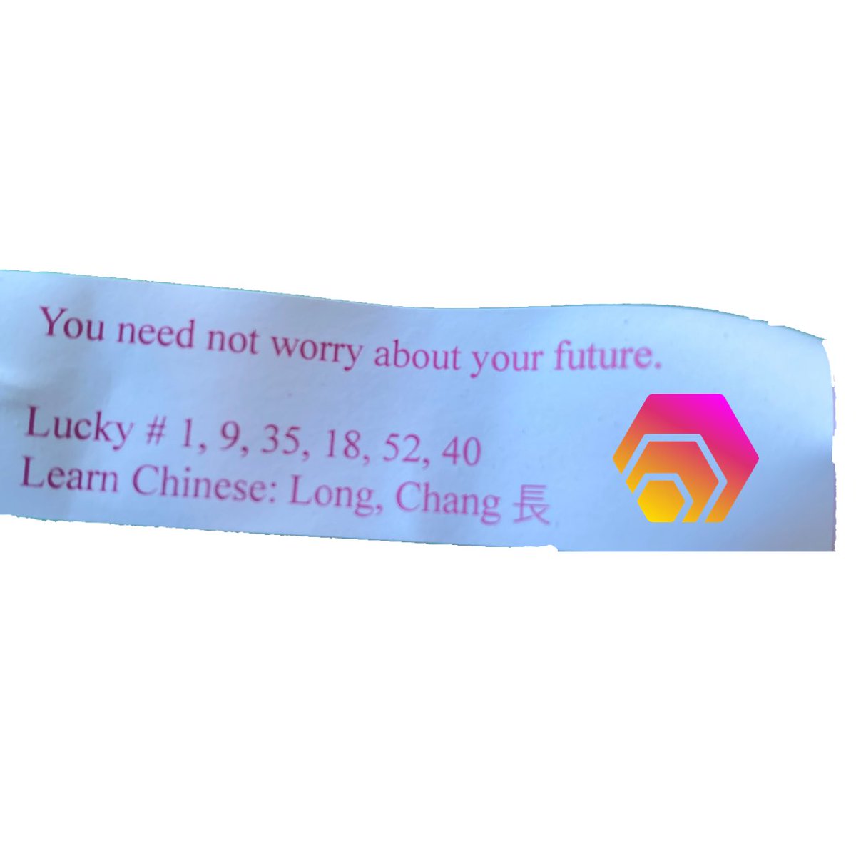 mdines's tweet image. Tonight my fortune was told at the China One Buffet. #youneednotworryaboutyourfuture #Hexicans #HEX $HEX @RichardHeartWin