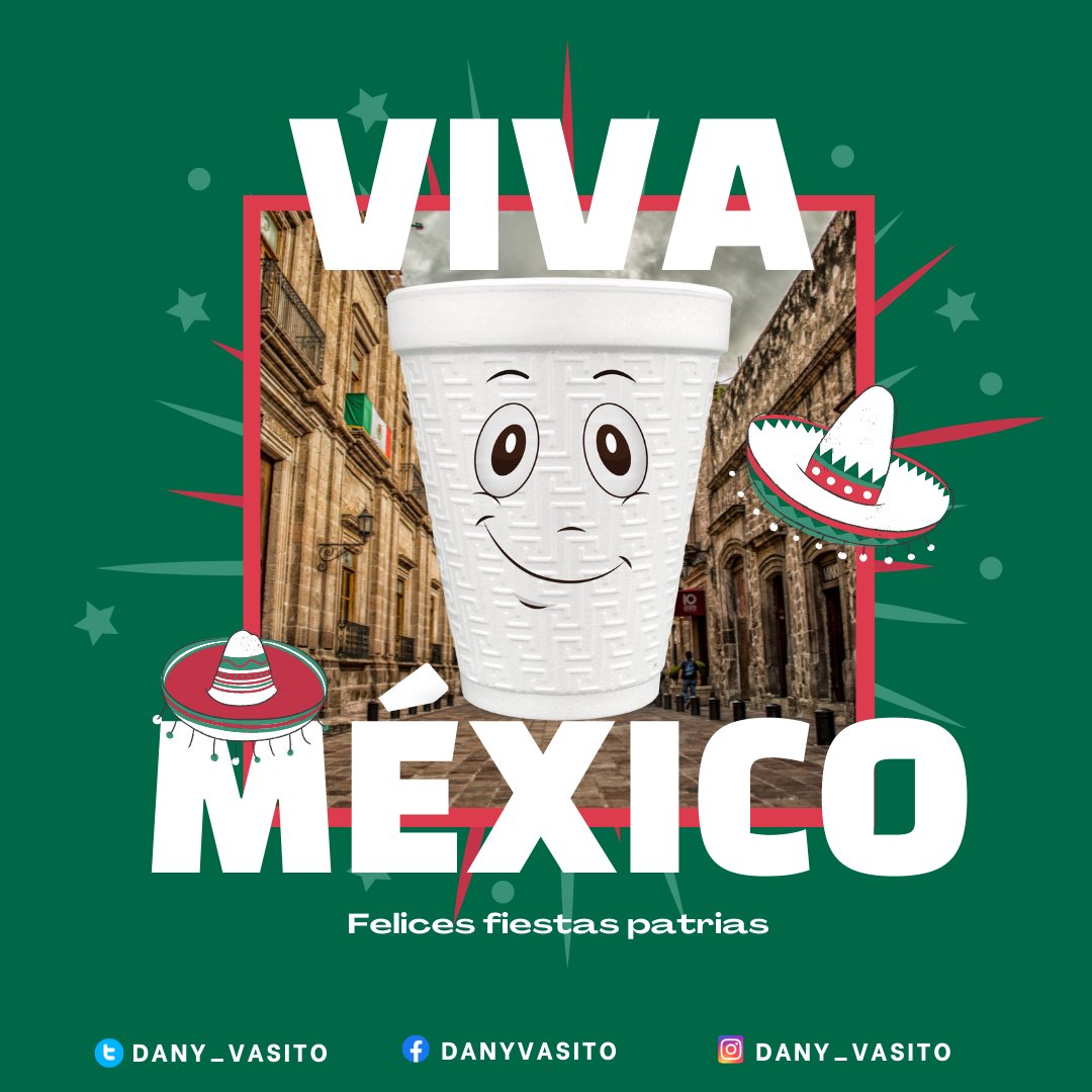 Dany_Vasito's tweet photo. Te comparto 5 acciones para hacer las fiestas patrias más sustentables. ♻️😀👍
https://t.co/R7UMHqQiru
Felices Fiestas Patrias y que #VivaMéxico y Viva el #lReciclaje y Viva el #reciclajedeunicel
#unicelSíSeRecicla #DanyTeInforma https://t.co/cMxx5wRkuv