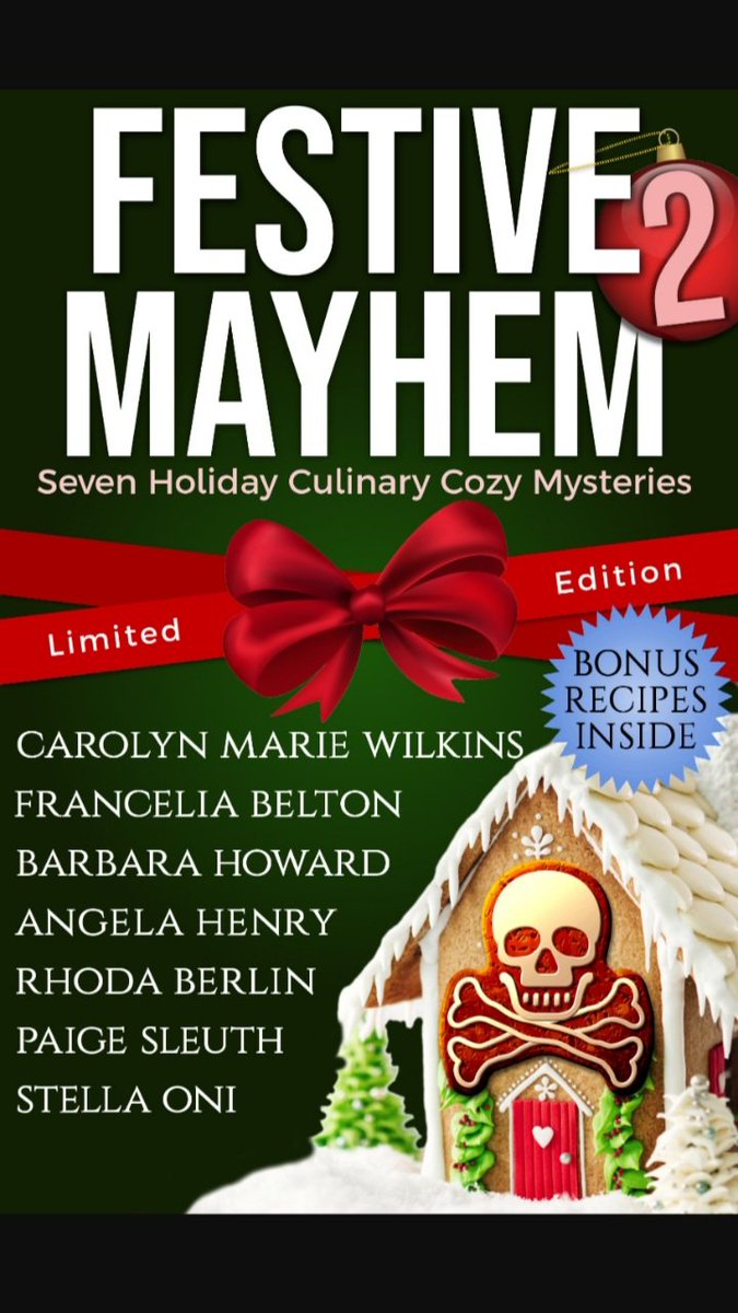 #festivemayhem2 A Cup of Secrets- Debutante Chelsea Parker's birthday celebration launched his catering business into an overnight success, but Milo is thrown into the center of a murder investigation before dawn w/his business partner &amp; love of his life as the primary suspect.