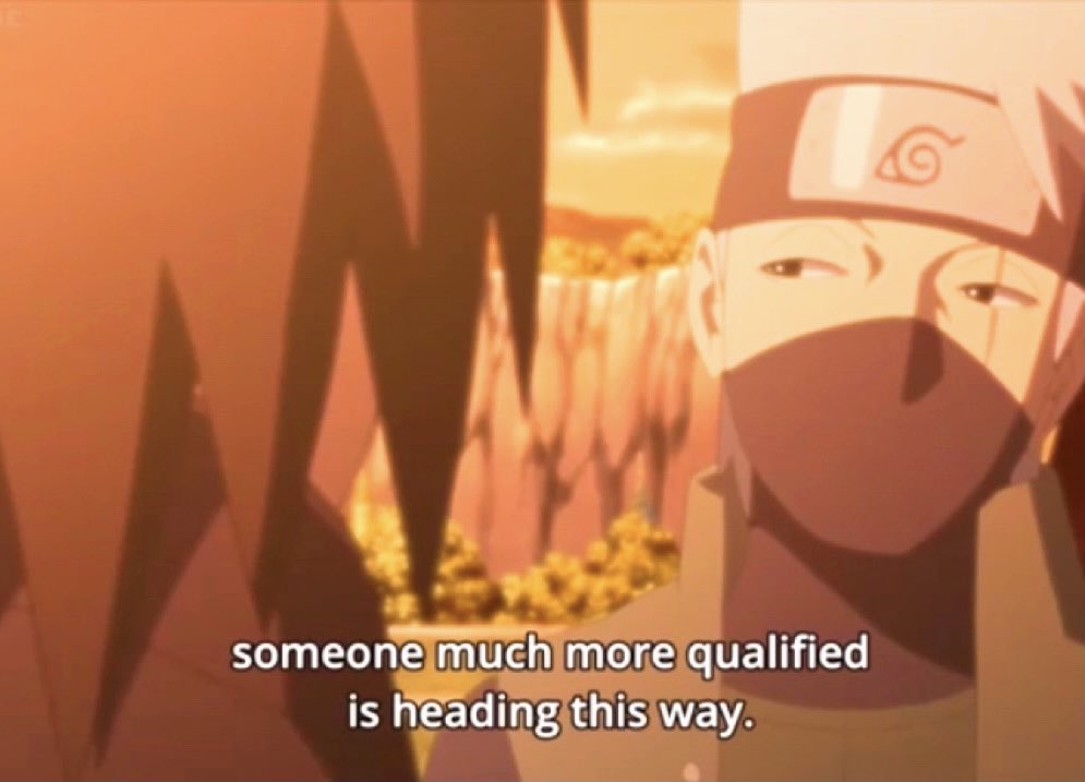 Happy bday to number 1 sasusaku shipper: Hatake Kakashi! From Boruto ep 93 