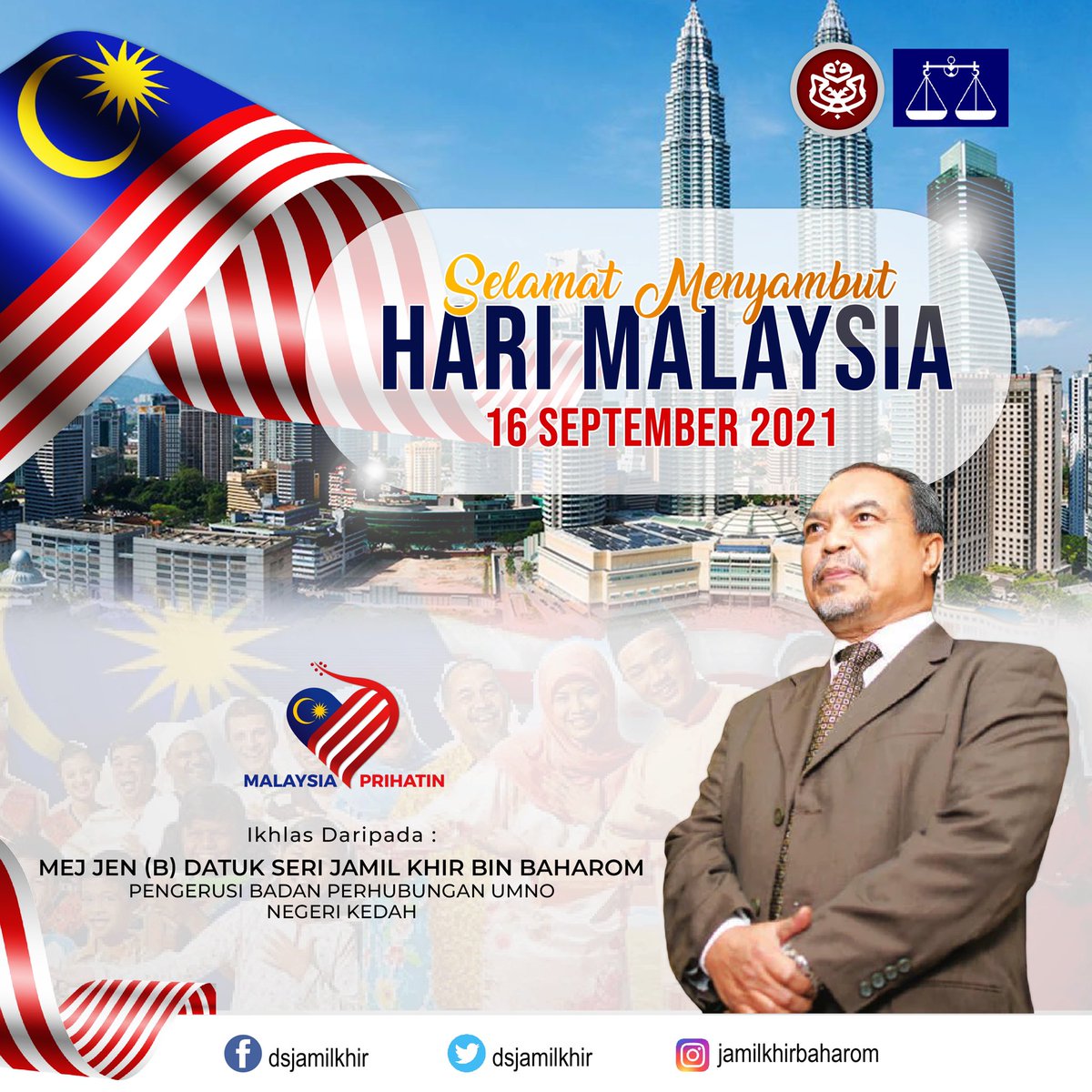 dsjamilkhir's tweet photo. Selamat menyambut hari Malaysia https://t.co/vajm7Eplp1