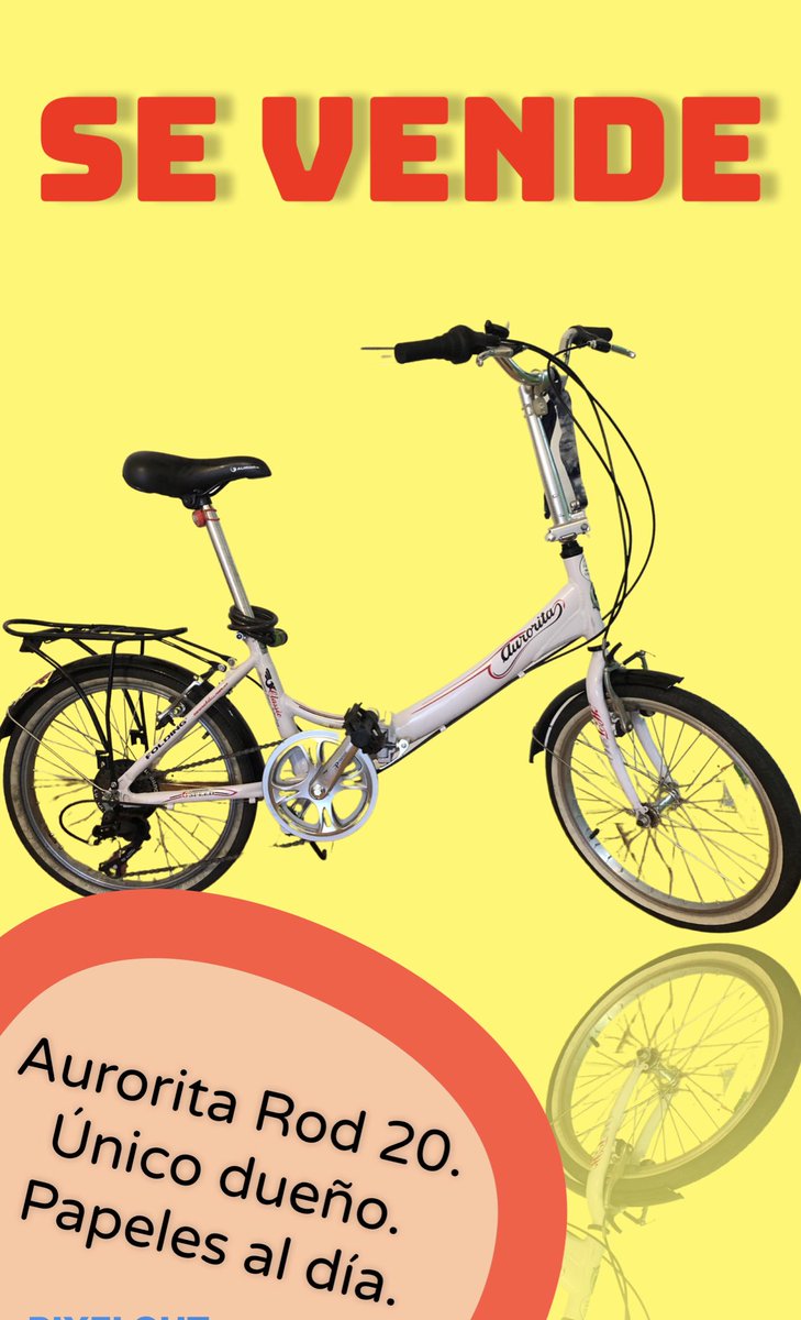 Alguien necesita comprar una bici? 
/send me a dm/

Plis #RT