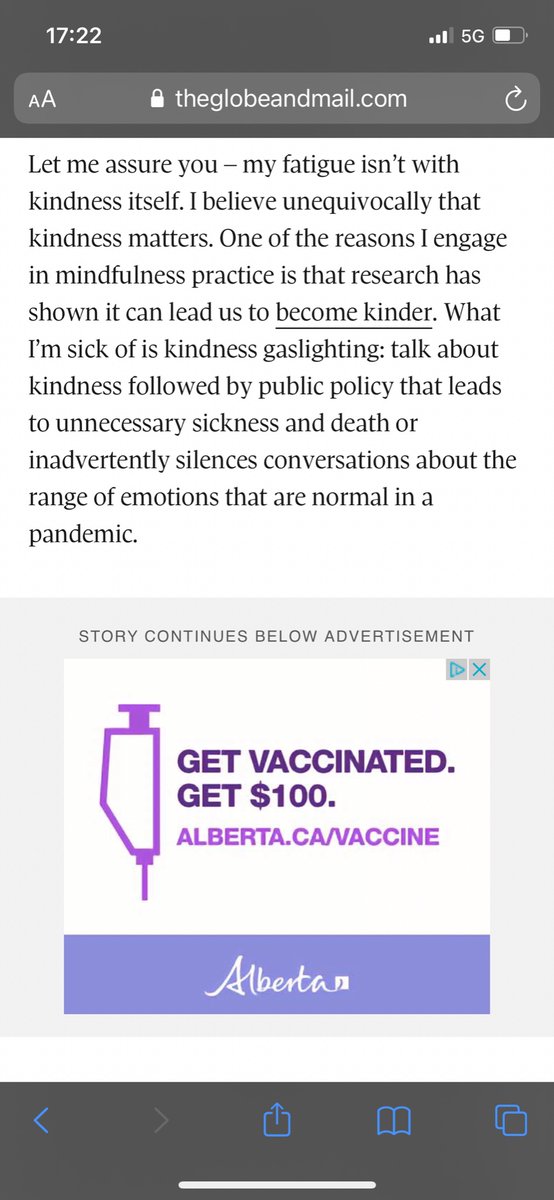 chant_b's tweet photo. @UbakaOgbogu The irony of this ad placement. Chef’s kiss. https://t.co/E5dbQlSzQi