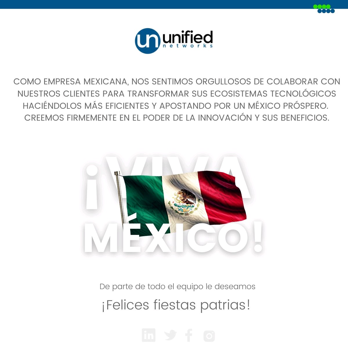 UNIFIED NETWORKS MÉXICO tweet media