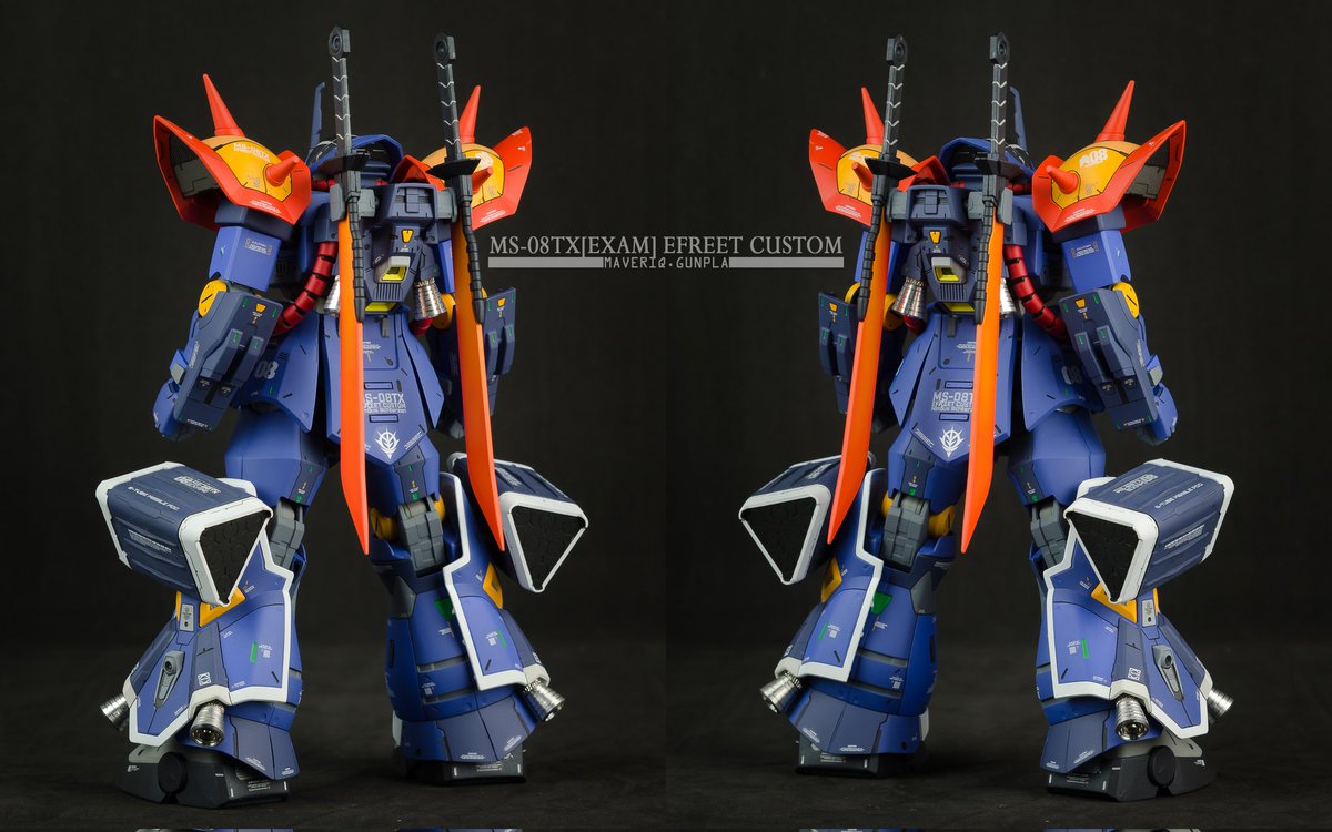 MaveriqGunpla's tweet photo. RE100 Efreet Custom repaint completed
#gundam #mobilesuit #gunpla #gunpla
#ms08txexam #efreetcustom
#nimbusschterzen
#neozeon #zeonremnant
#gunplaphotography #gundamphotography https://t.co/r9tLWHfDDj