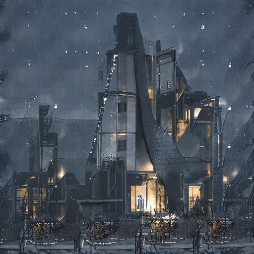 Super Excited! Our collection has grown to 50 AI Builds! Unique Ai designed architectural NFT's bred from multiple hand-selected parent builds! opensea.io/assets/0x495f9…