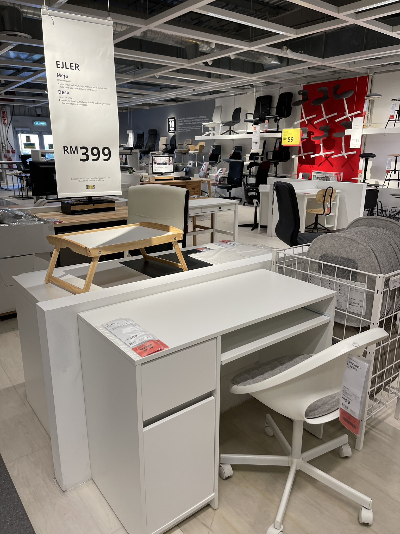 Ikea ejler desk outlet