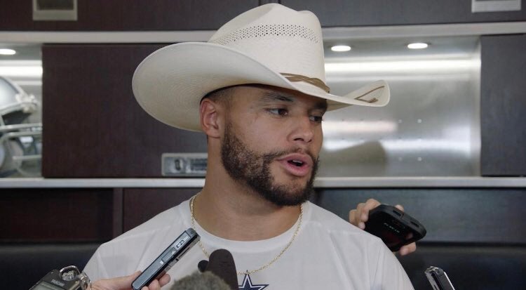 Hthemagnificent's tweet photo. “Look, I dont give a got damn who hurt, I aint. Cowboys by 7” #CowboysNation https://t.co/nStfuAfEQV