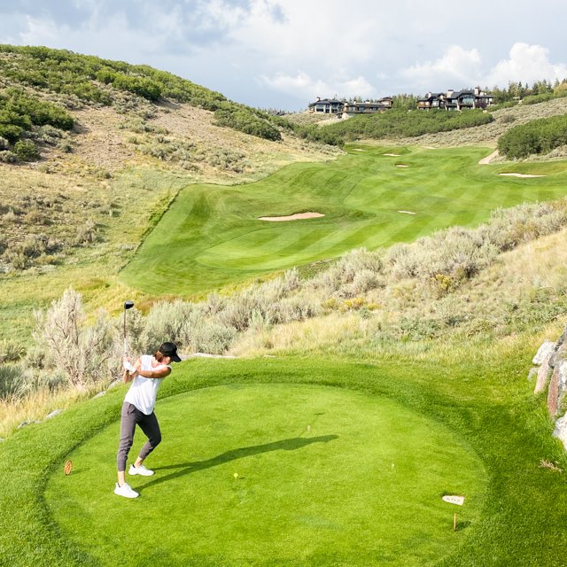 It's hard to keep your head down when it's this pretty