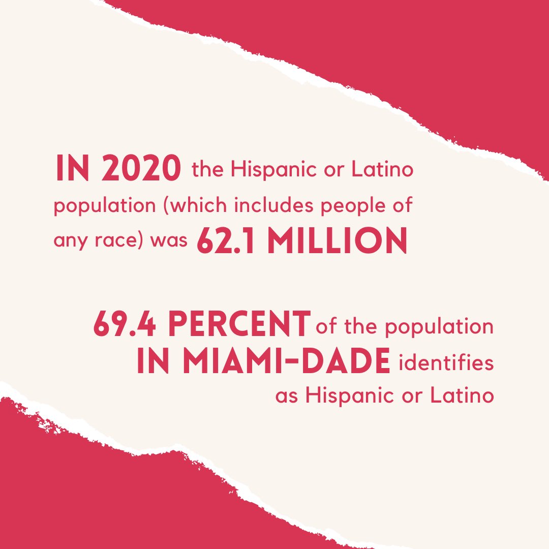 Miami would not be what it is today without the millions of Hispanics that have made it their home.

For #HispanicHeritageMonth we want to focus on the cultural impact this group has had on our city — from Spanish paella to Cuban cigars, our lineup is already popping 👀