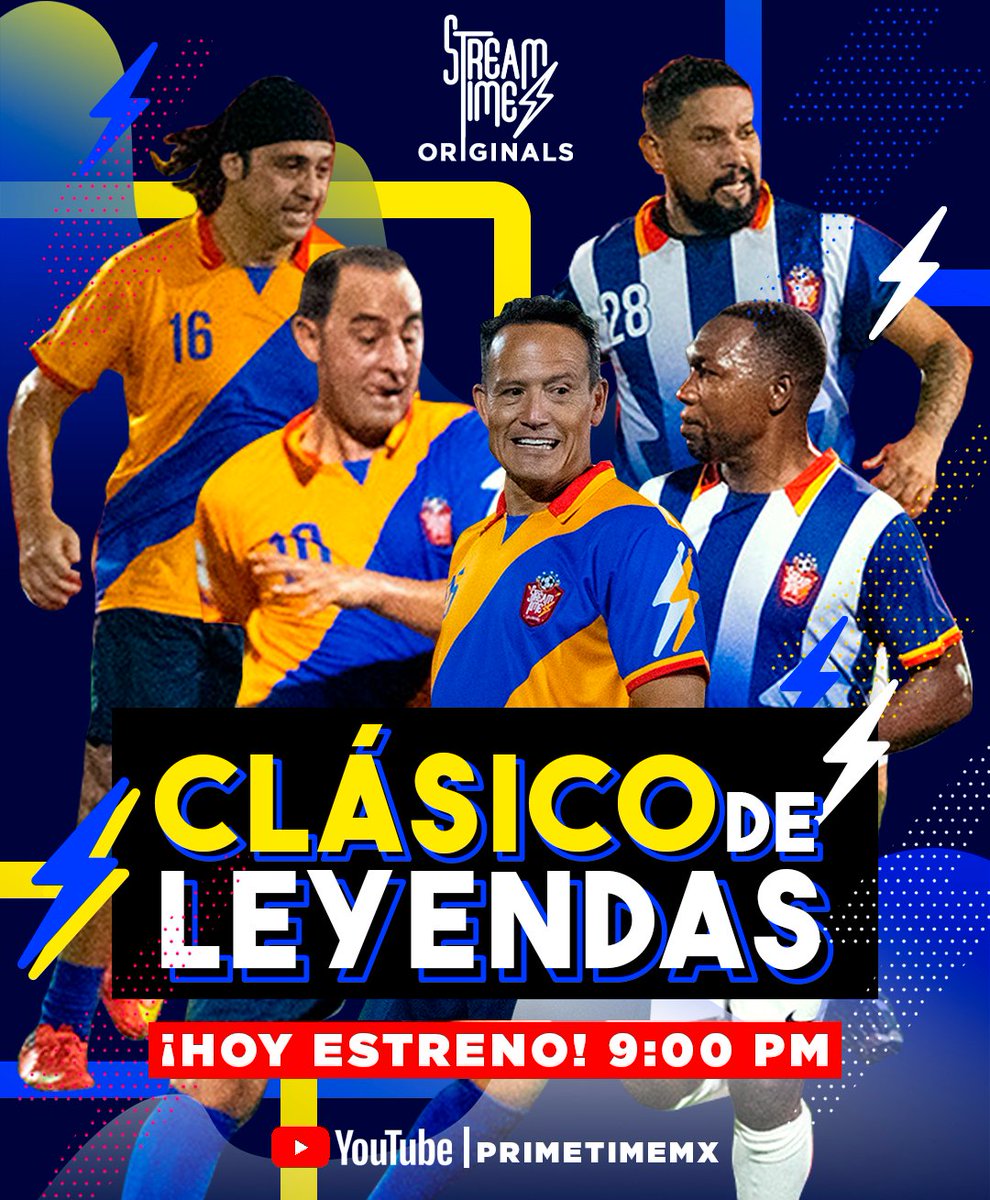 ¿Quién anotará el primer gol? 🤔🤩 No se pierdan HOY el #ClásicoRegioDeLeyendas Felinos vs Monterrey a las 21:00 hrs por el canal de YouTube <a href="/primetimemx/">Primetime</a> 💛💙

Activa aquí tu recordatorio. ⚽⚡ youtu.be/WDGvv_vVuSc