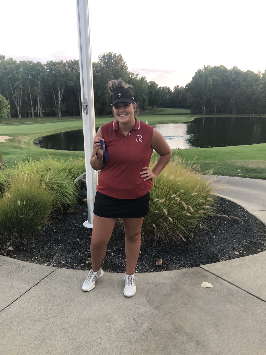 mccutcheongolf's tweet photo. Congratulations to @MarleeMatz on finishing 4th place with a 46 at City County Championship. The team finished with an honest tough 199 team score. https://t.co/5ShvLmbpJ1