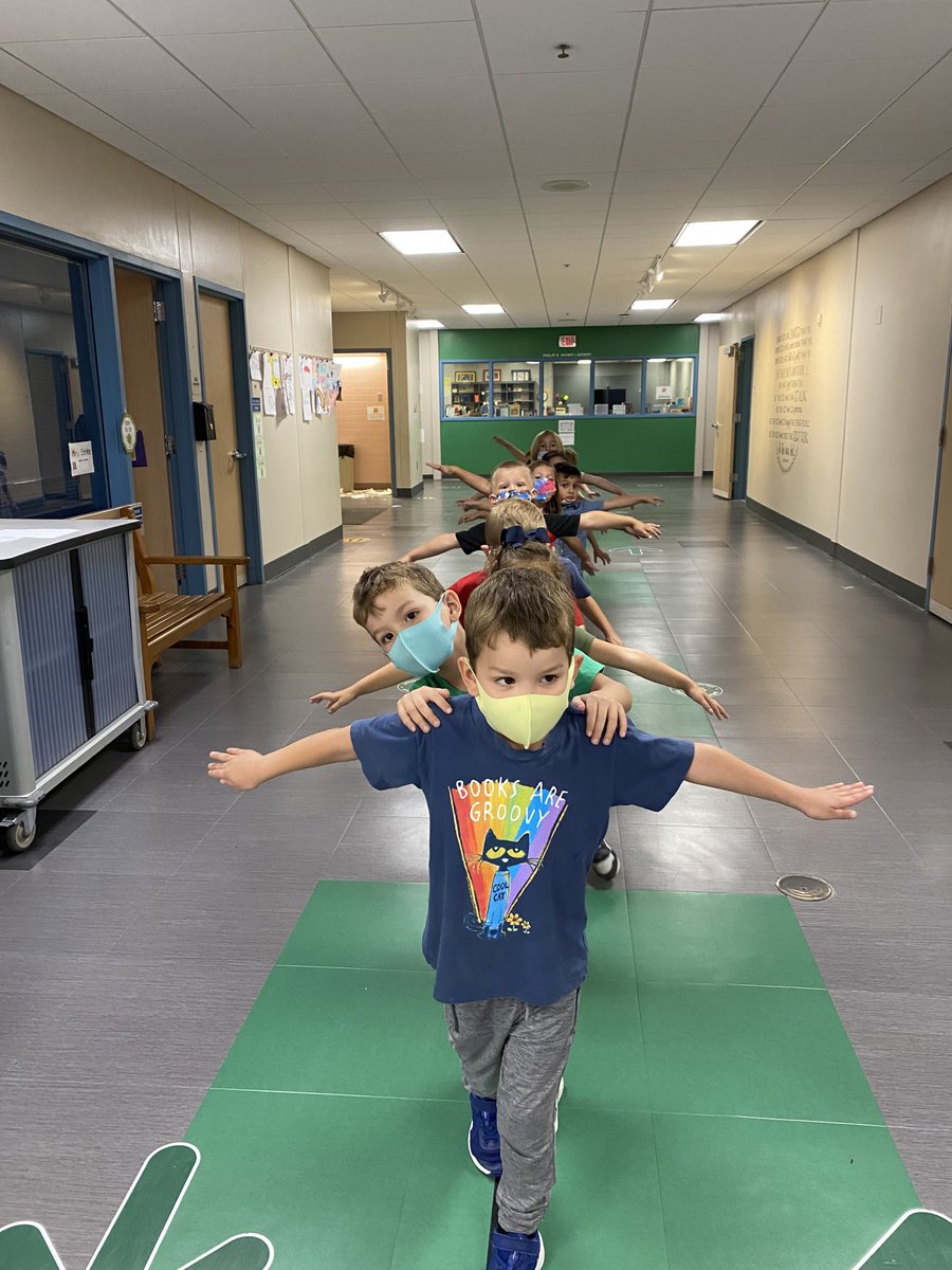 Kellyarmfelt's tweet image. Practicing our five S line on a rainy day! Love my PM K crew! #fourthweek #wegotthis