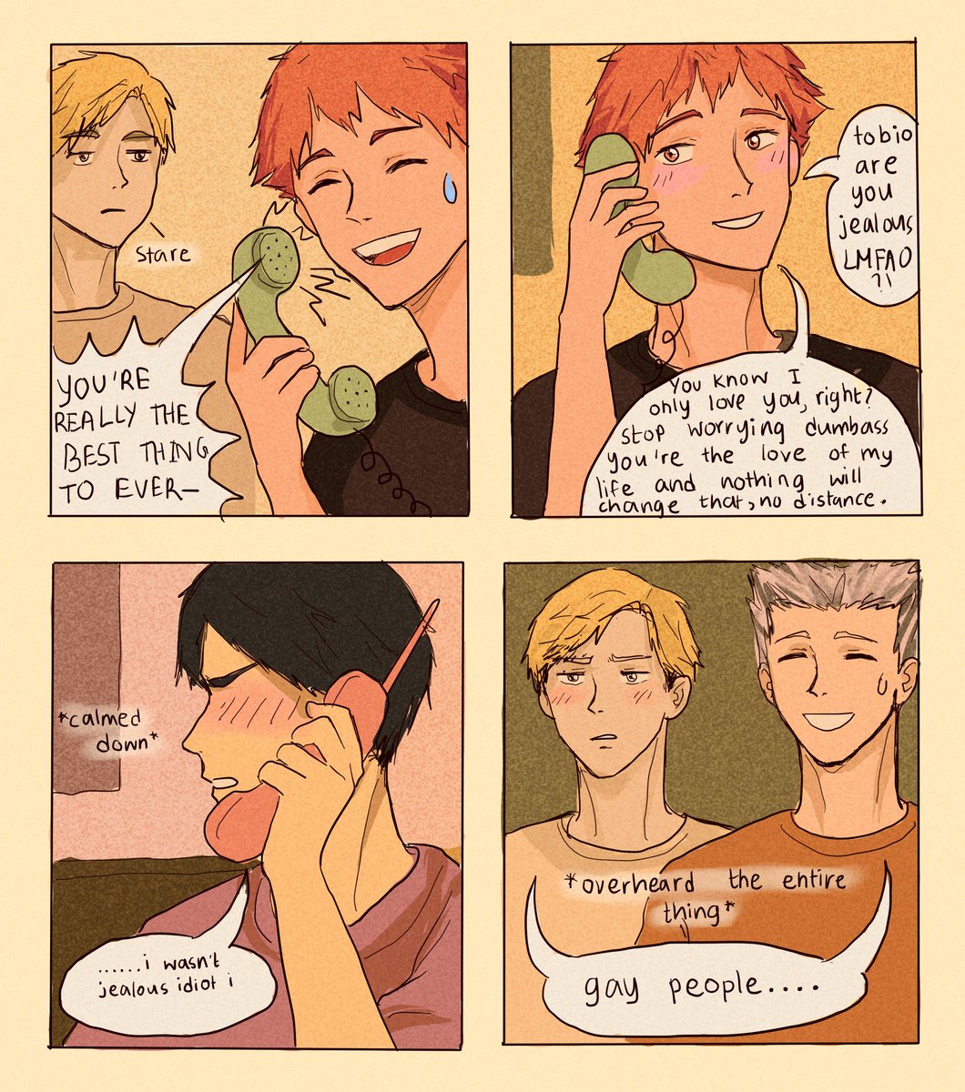 long distance kghn (insecure kag😅) read left➡️right! #haikyuu 