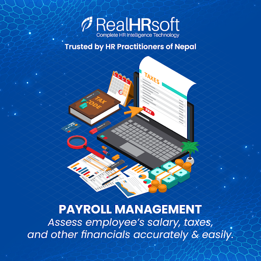 RealHRSoft's tweet photo. Now generate payslips for individuals or payroll reports for the whole organization, calculate your employee’s salary, and gratuity accurately and efficiently with RealHRSoft’s Payroll Management module.

Contact us 9801151054 to book a FREE demo or visit https://t.co/B9Xd3jpykz https://t.co/uT9Db3oGi6