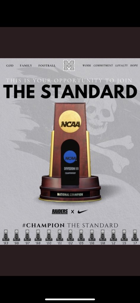 Blessed to say that I have received the opportunity to play football @ The University of Mount Union <a href="/Coach_allendl/">Dan Allen</a> <a href="/TheD_Zone/">The D Zone</a> <a href="/FarmingtonF7/">F7</a> <a href="/Fhsfball/">FHS Football</a> <a href="/coachalbrecht50/">Jason Albrecht</a>