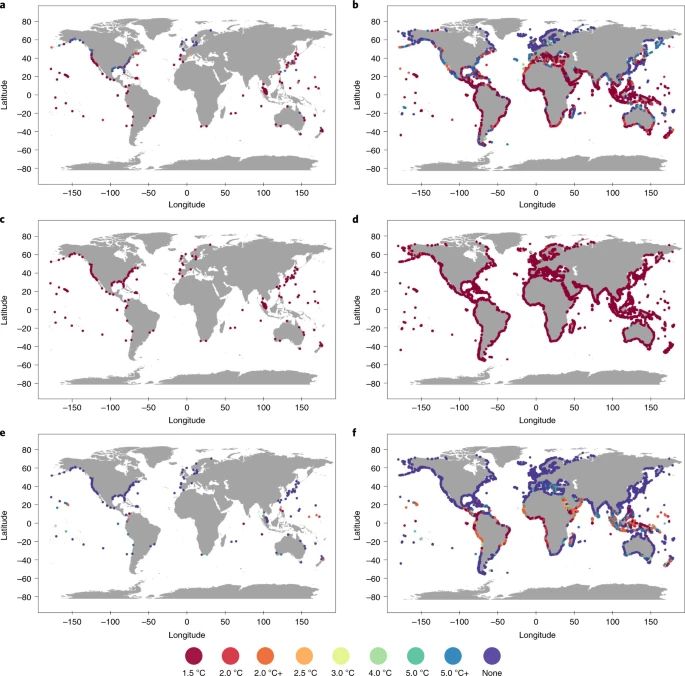 Princeton's tweet image. A study co-authored by @PrincetonSPIA's @ClimateQuant predicts that coastlines around the world will face extreme sea levels — exceptionally high seas due to tide, waves and storm surge — 100x more frequently by the end of the century: go.nature.com/3tI7Ce0