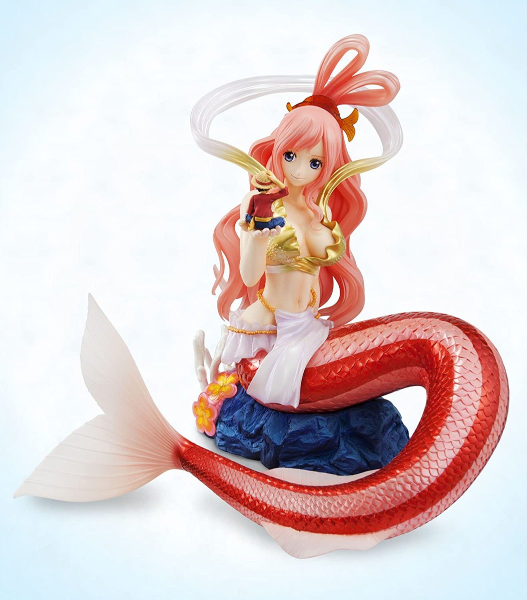 dailyopbot's tweet image. One Piece ☆ Shirahoshi - P.O.P. Princess Shirahoshi Ex Model PVC Figure (Megahouse)