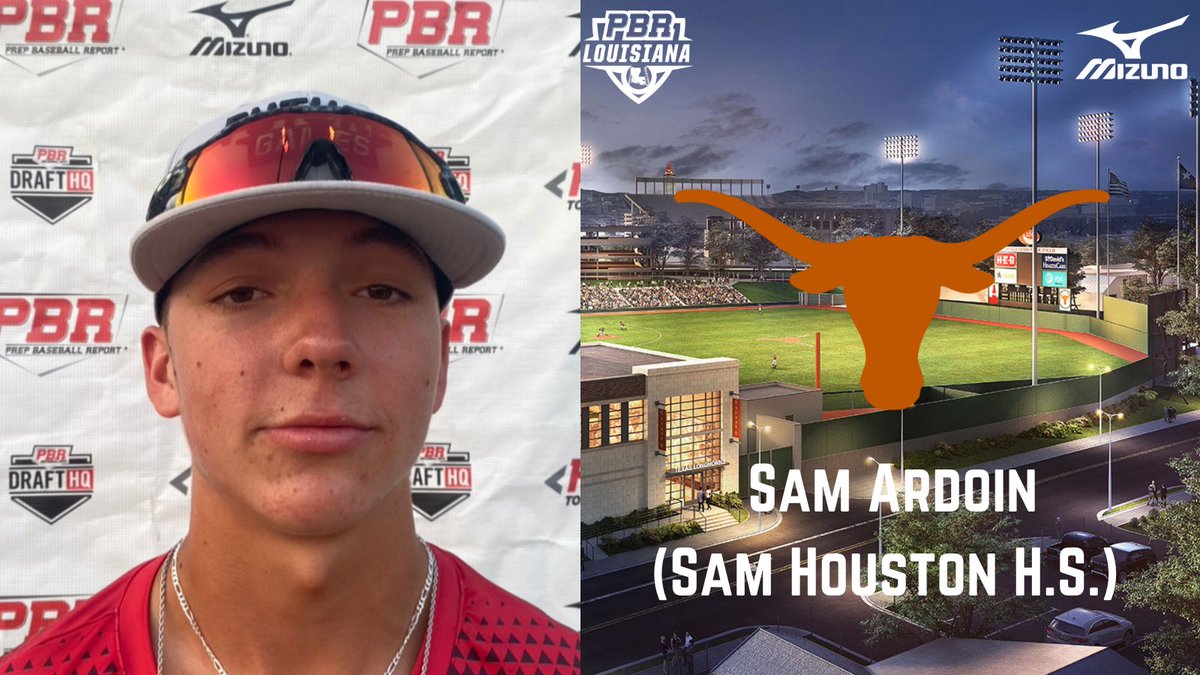 Congratulations to 2023 MIF Sam Ardoin (Sam Houston HS) on his commitment to the University of Texas.  Ardoin is the 6th #BootBoy to commit from the 2021 Future Games.  #BeSeen #PBRFG21

<a href="/prepbaseball/">Prep Baseball</a> | <a href="/ShooterHunt/">Shooter Hunt</a>