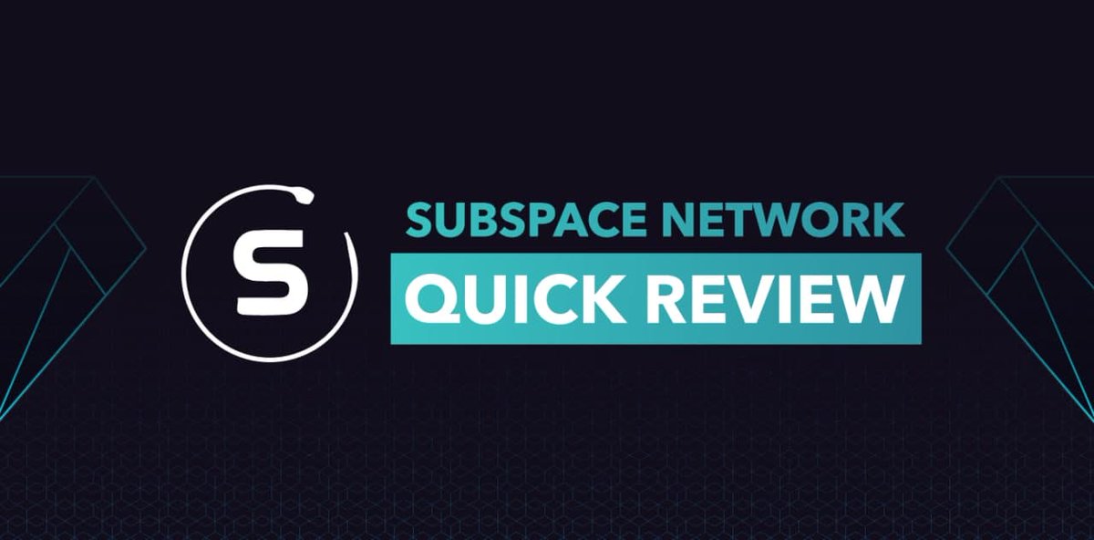 Black Mamba Ventures (@bmv_ventures) on Twitter photo Black Mamba Ventures has put a new promising project into the watch list of investments 👀
Here is a quick review article about Subspace Network - turns decentralized storage as the new concept for Farmer’s Dilemma
<a href="/NetworkSubspace/">Subspace Network ➡️ Autonomys Network</a>
Link: blackmamba.ventures/Subspace-Netwo… Black Mamba Ventures has put a new promising project into the watch list of investments 👀
Here is a quick review article about Subspace Network - turns decentralized storage as the new concept for Farmer’s Dilemma
<a href="/NetworkSubspace/">Subspace Network ➡️ Autonomys Network</a>
Link: blackmamba.ventures/Subspace-Netwo…