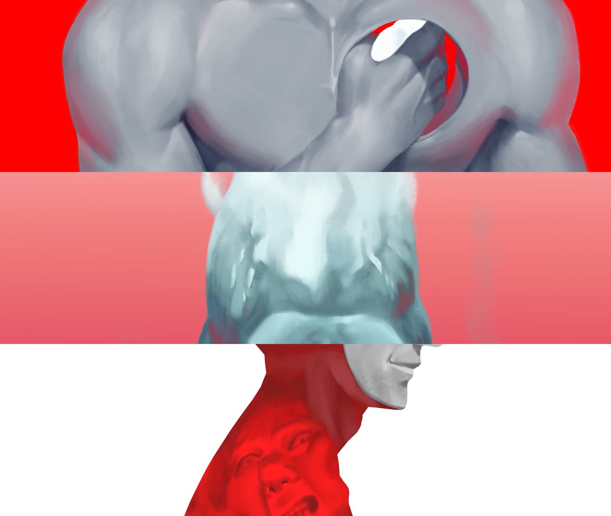 Been working on a mini series of illustrations based on some emotions I had when I lost something. I'll be revealing them once all illustrations are completed. 

#illustrationart #fantasyart  #surrealart #emotional #digitalart