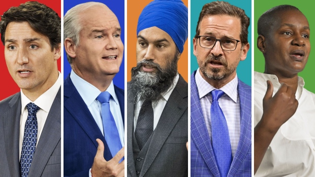 CTVNews's tweet image. Heather Butts rounds up the latest from the federal election campaign with five days to go before Canadians cast their ballot. ctvnews.ca/video?clipId=2…