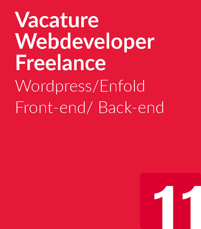 VORMELEVENCC's tweet photo. VACATURE- WIJ ZOEKEN MET SPOED EEN WEBDEVELOPER FREELANCE WORDPRESS / ENFOLD FRONT-END &amp; BACK-END https://t.co/9zTFoEk5Aq https://t.co/3Ilr6ocbLp