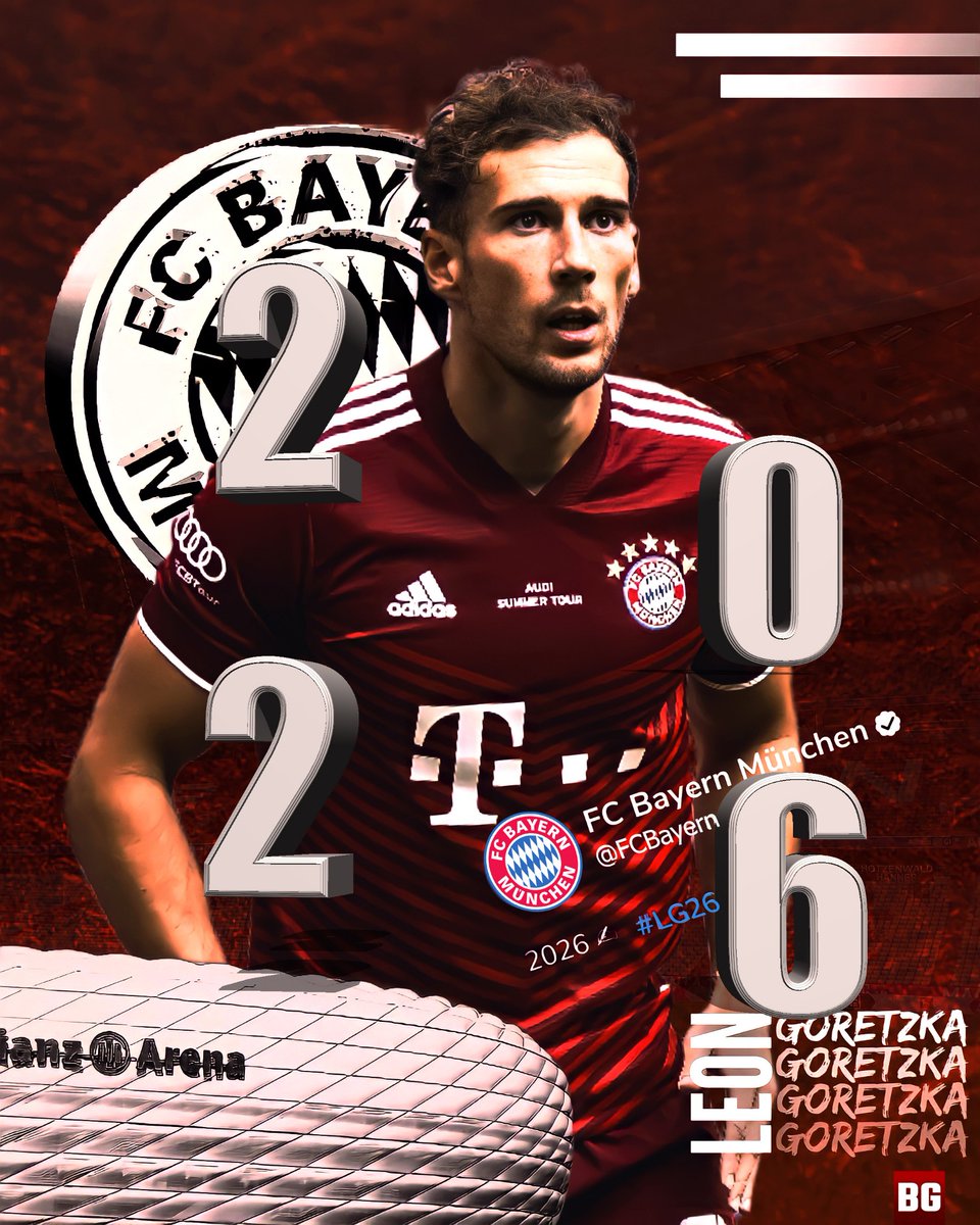 misahal_88's tweet photo. ☑️ @leongoretzka_ 2️⃣0️⃣2️⃣6️⃣✍️
#LG26 #FCBayern #MiaSanMia https://t.co/B2h9lux2NS