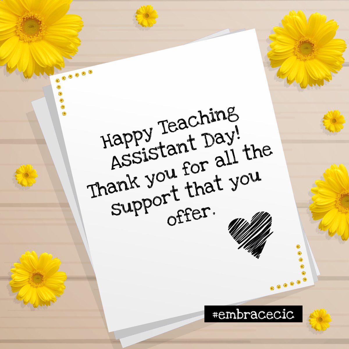 Embracecic's tweet image. Happy Teaching Assistant Day! We are very lucky at Embrace to have great staff who support each other but our Millie works really hard to make sure our Lovely Learners are able to achieve each day - Thank you Mils 💜 #Educationsupport #morethanjusteducation #embracecic