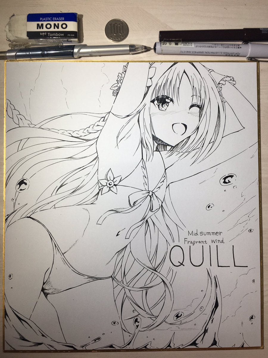 #アイギスお絵かき
#割るのです王子

クゥイルお姉ちゃん描きました。
イベントにて配布します。 