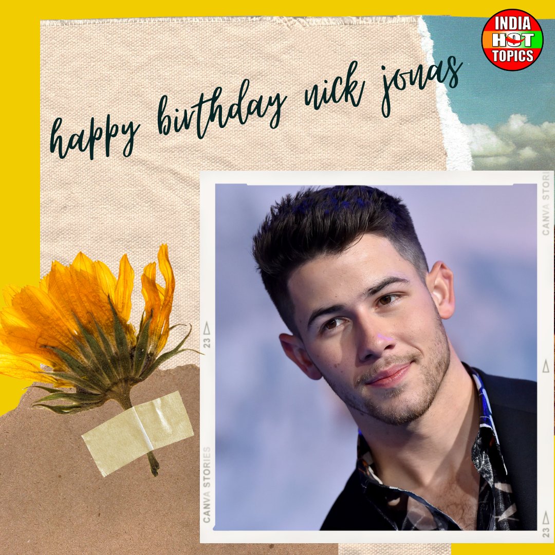 Happy birthday Nick Jonas 
